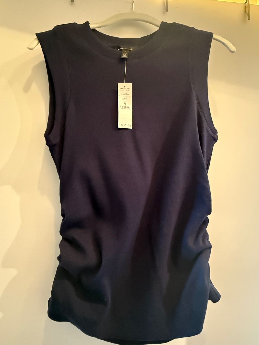 NWT WHBM Navy Top Medium